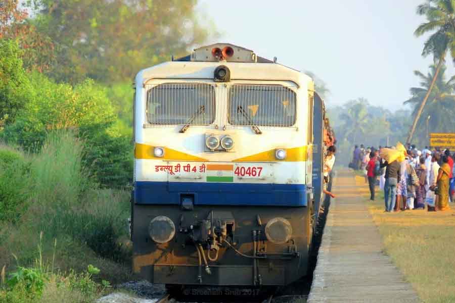 Train averted accident