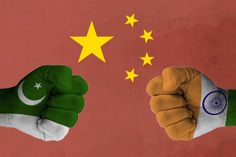 India, Pakistan and China.