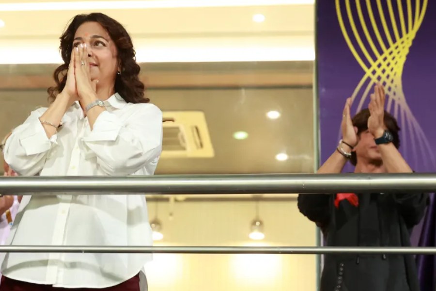 ইডেনে কেকেআরের দাপটে খুশি দুই কর্ণধার।