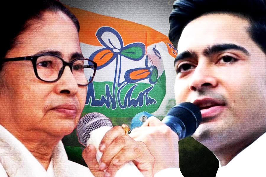 Mamata Banerjee and Abhishek Banerjee.