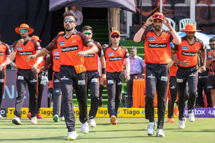 Picture of SRH cricketers