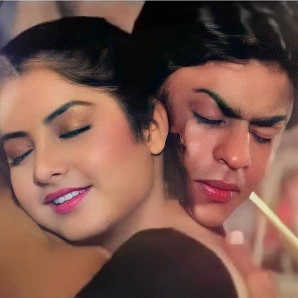 photo of Shahrukh Khan and Divya Bharti