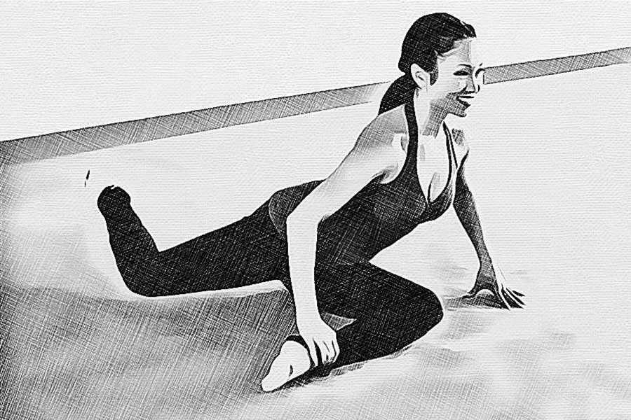 One of the Sitting Posture 