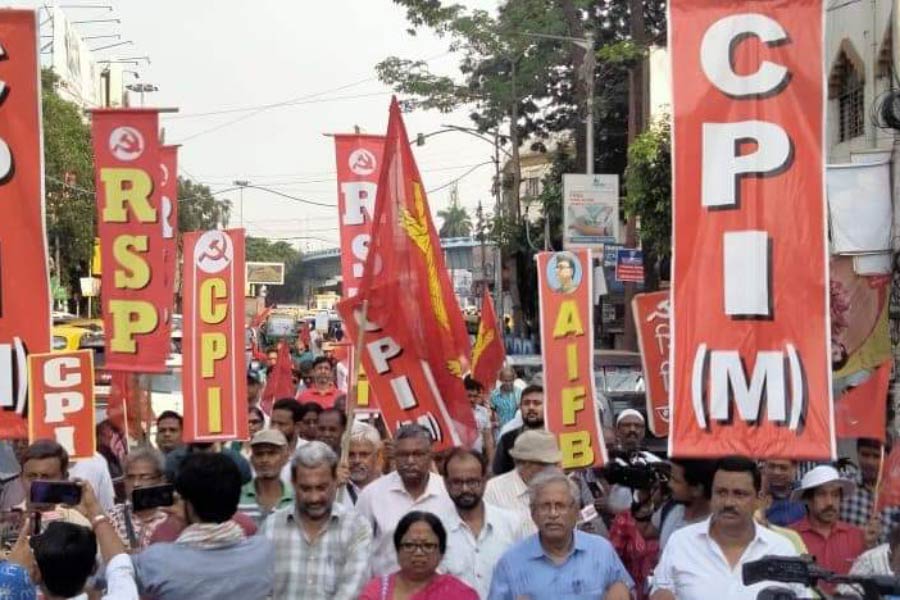 A photograph of CPM Rally 