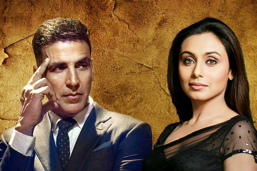 image of Akshay Kumar and Rani Mukherjee