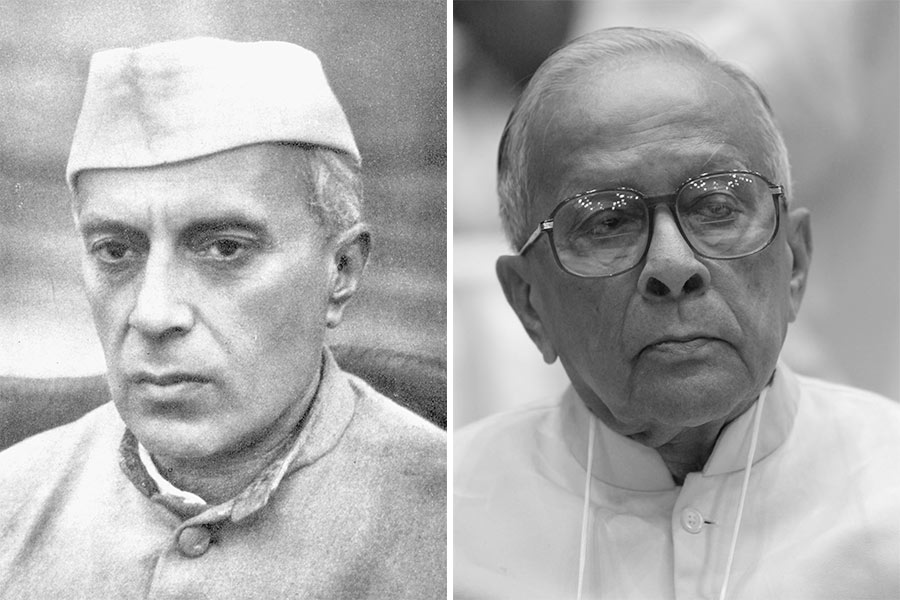 Jawaharlal Nehru and Jyoti basu