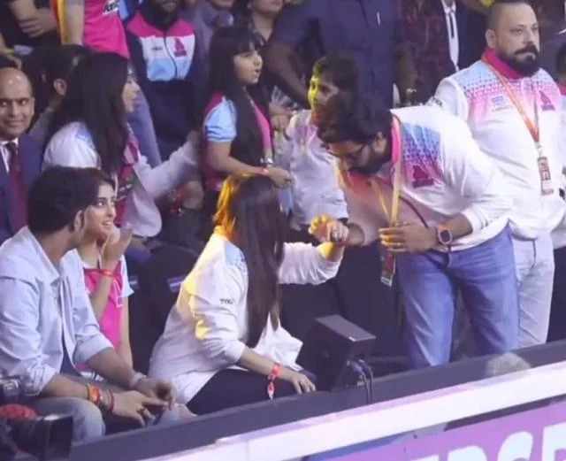  Aishwarya Rai Rolls Eyes at Abhishek, Snaps at Navya Nanda in Public