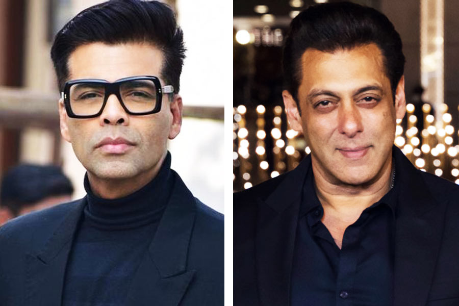 image of Karan Johar and Salman Khan