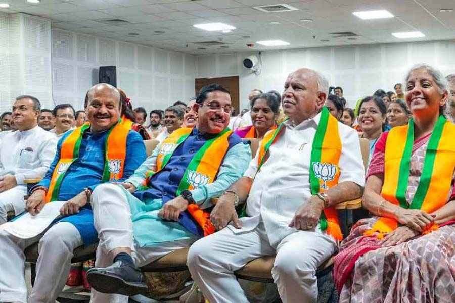 Image of BJP leadership in Karnataka