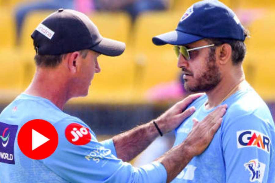 Picture of Ricky Ponting and Sourav Ganguly