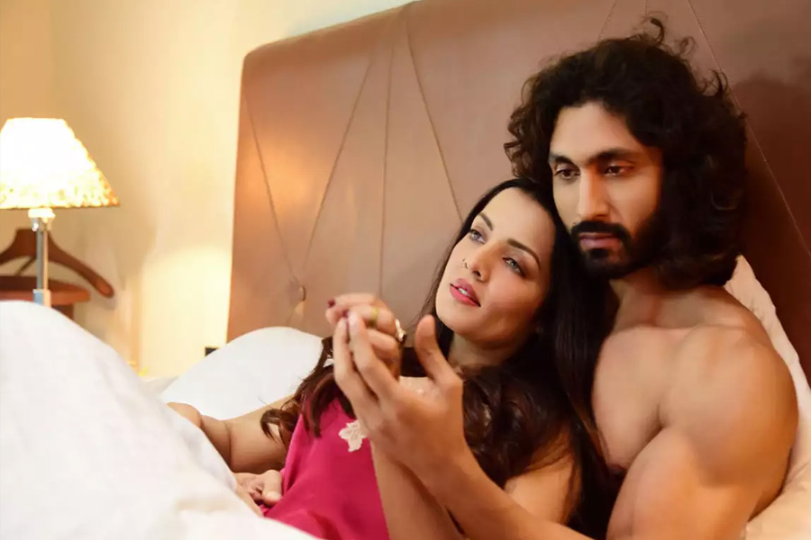 Season's Greetings short film scene with Celina Jaitly