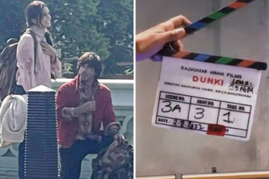 Shah Rukh Khan to again put on the uniform for Rajkumar Hirani’s Dunki.