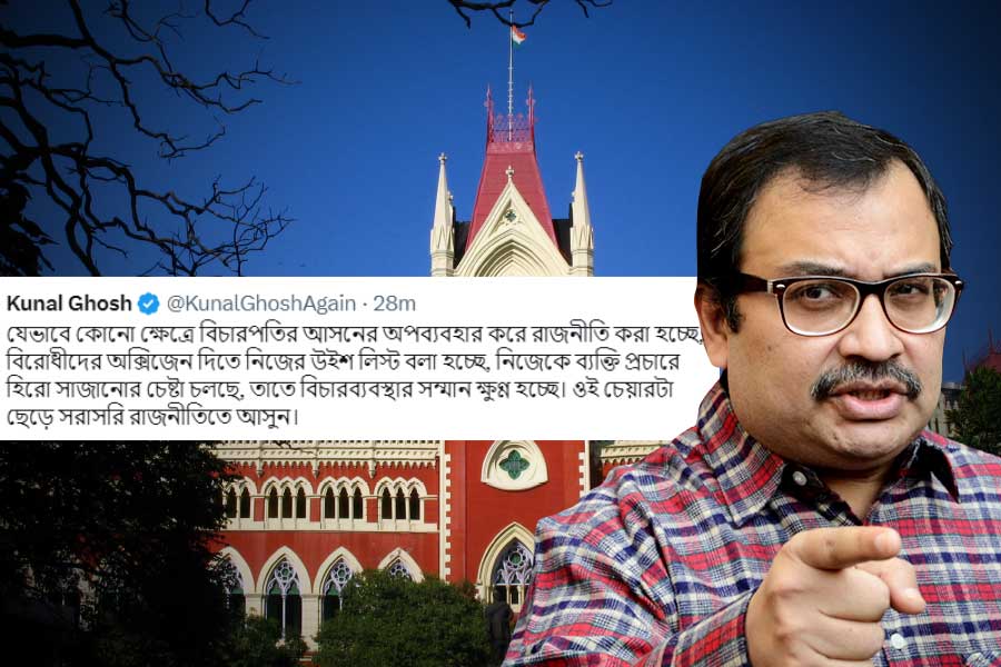 Reaction of TMC leader Kunal Ghosh on order of justice Ganguly about Abhishek Banerjee  