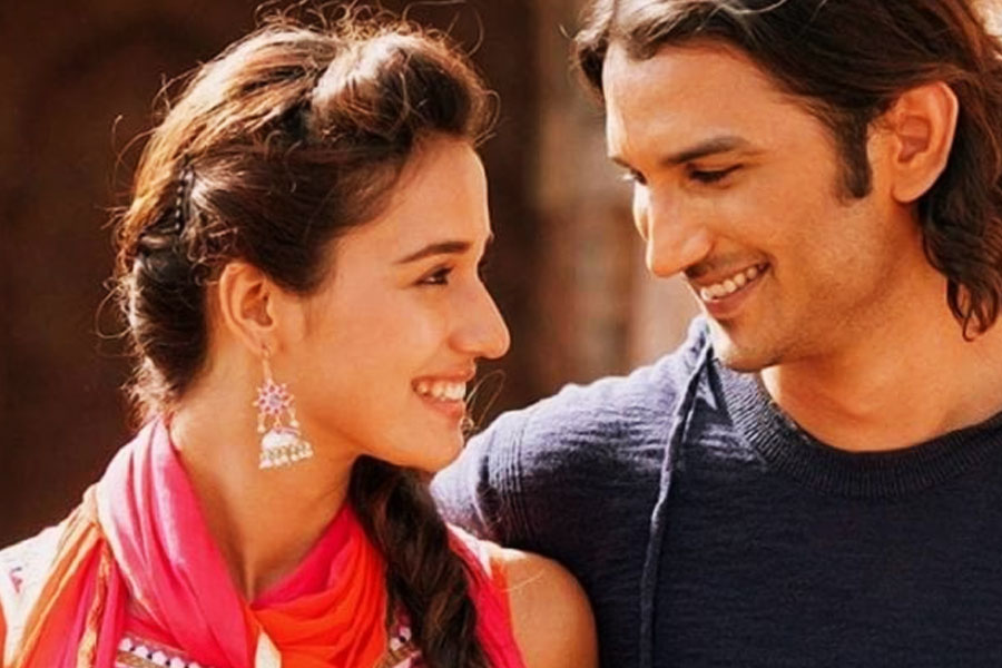Sushant Singh Rajput with Disha Patani