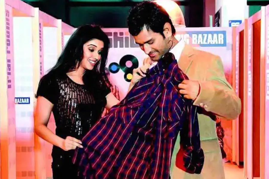 Asin and Mahendra Singh Dhoni