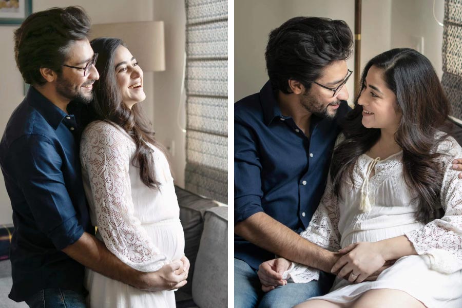 Tollywood actor Gaurav Chakrabarty and Riddhima Ghosh announce pregnancy on the auspicious occasion of Bengali New Year.