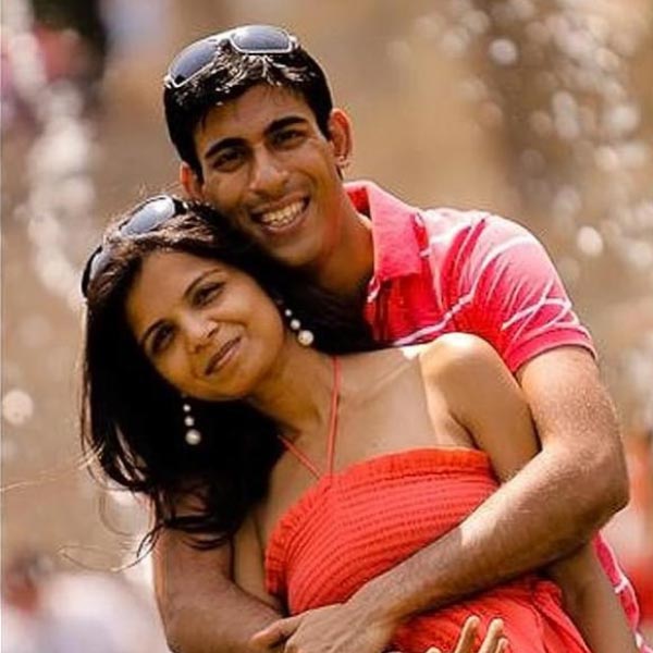 photo of Rishi Sunak and Akshata Murty