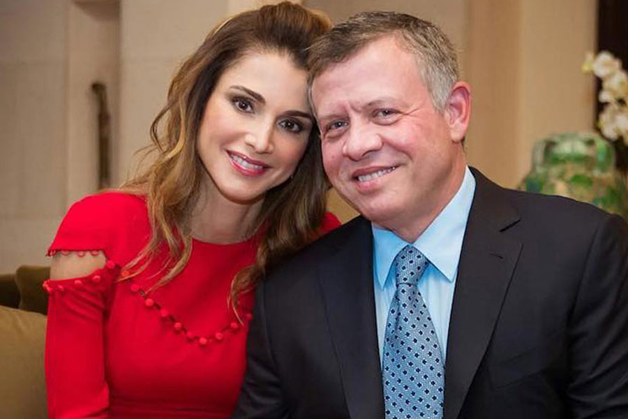 Queen Rania of Jordan.