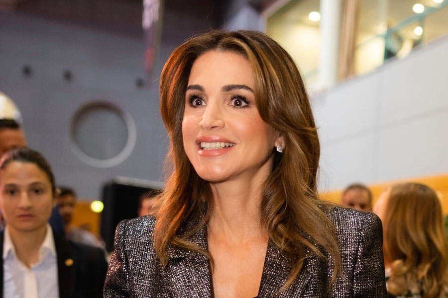 Queen Rania of Jordan.