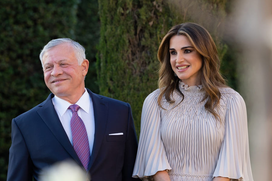 Queen Rania of Jordan.