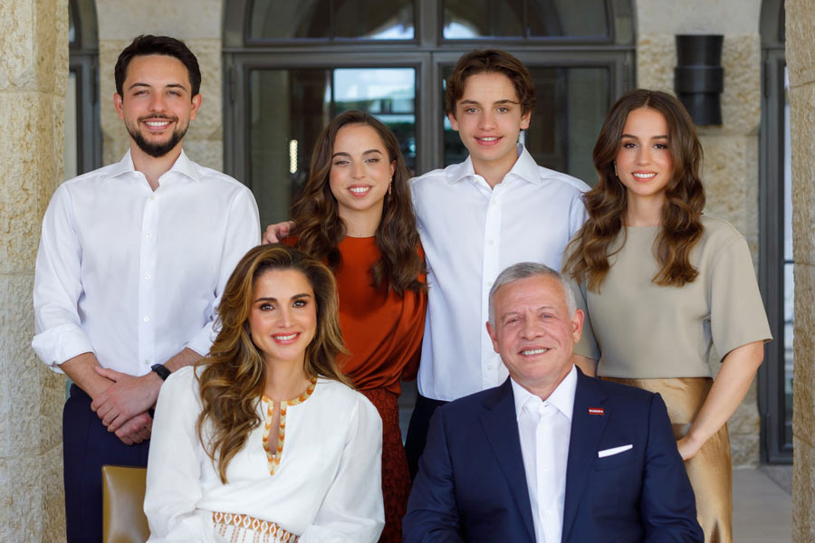 Queen Rania of Jordan.