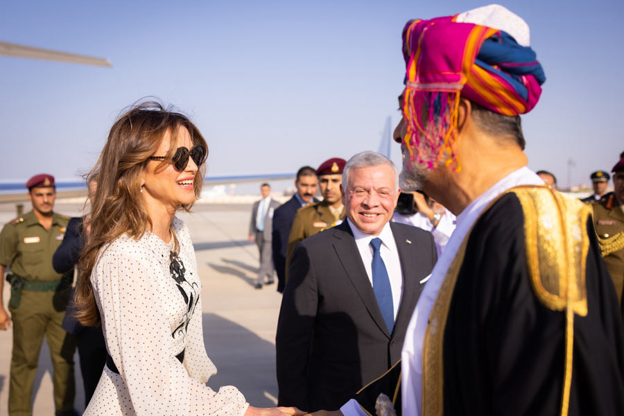 Queen Rania of Jordan.