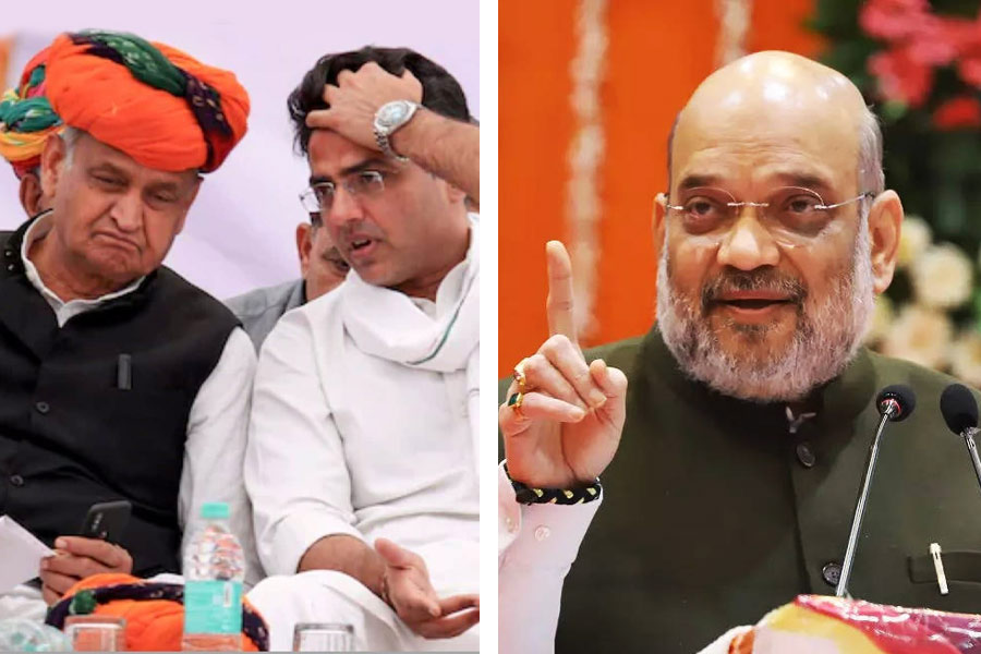 Ashok Gehlot filling cong coffers with corruption money than Pilots, claimed by Amit Shah