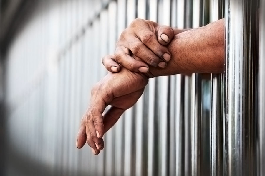 representative photo of arrest.