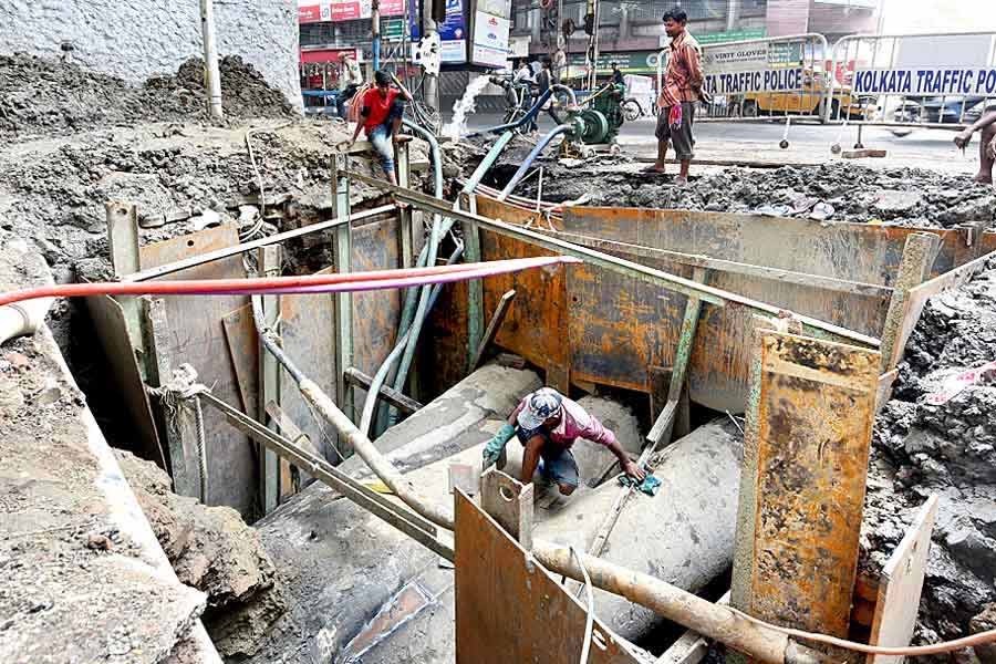 An image of Metro Construction Work