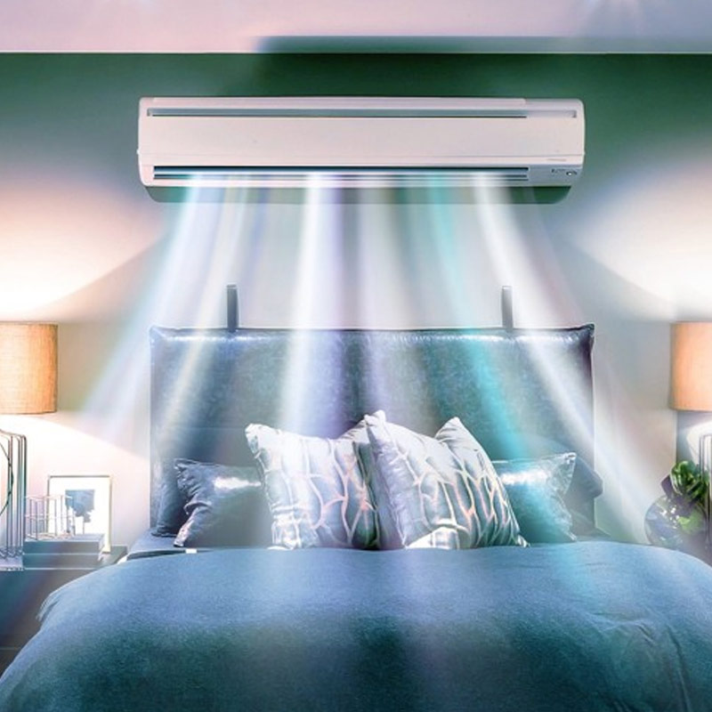 বাড়ি বা ফ্ল্যাটের কত তলায় এসির ব্যবহার হবে তার ওপরও নির্ভর করে কী ধরনের এসি বাছবেন। ঘরে যদি বেশি রোদ আসে বা ঘরটি যদি হয় বহুতলের উপরের দিক থেকে পাঁচ তলার মধ্যে হয়, তবে ঘরের আয়তন অনুযায়ী যত টনের এসি দরকার, তার থেকে ০.৫ টন বাড়িয়ে নেওয়া উচিত।