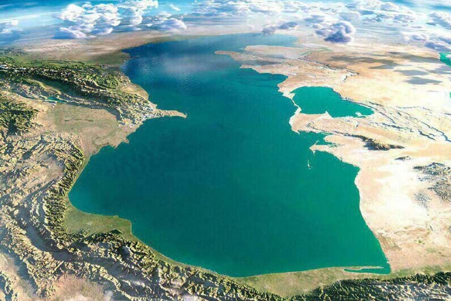 image of Caspian sea