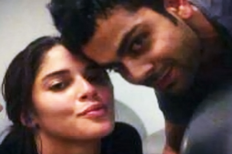 image of Izabelle Leite and Virat Kohli
