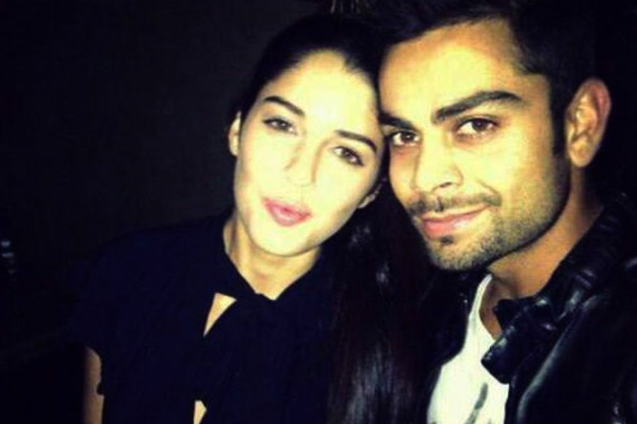 image of Izabelle Leite and Virat Kohli
