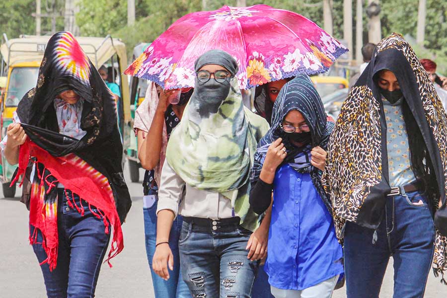 Continuous rise in temperature was caused by Heat Dome in the US.