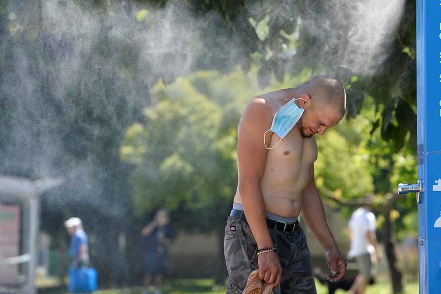 Continuous rise in temperature was caused by Heat Dome in the US.