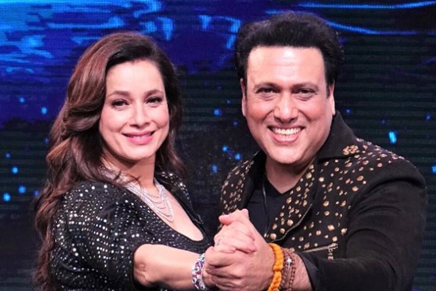 Govinda with Neelam