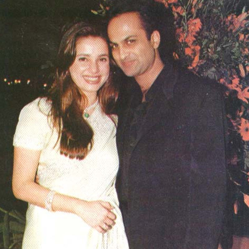 Neelam with her husband