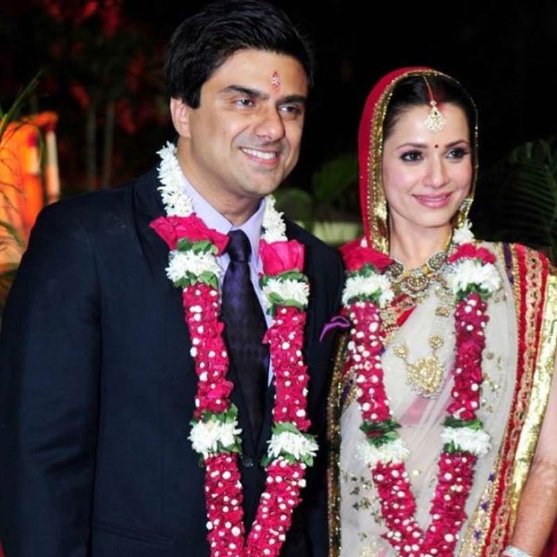 Neelam with her husband