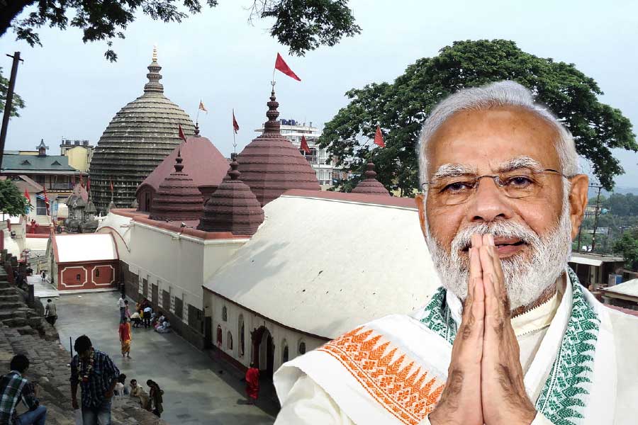 PM Narendra Modi praises Assam plan for Kashi Vishwanath-like corridor at Kamakhya temple
