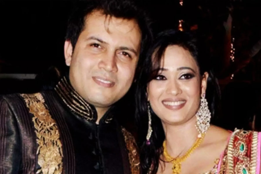 Shweta Tiwari with Abhinab Kohli