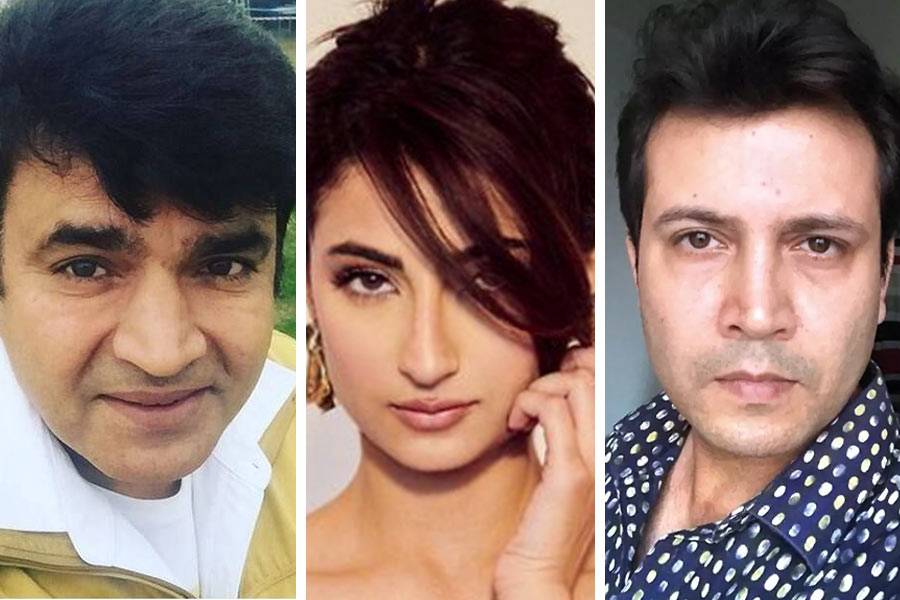 Palak Tiwari with Raj and Abhinav