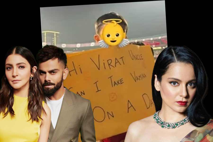 Bollywood actress Kangana Ranaut calls out the kid for asking Virat-Anushka’s daughter Vamika out on a date 