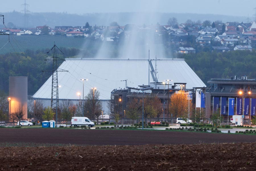 Germany shuts down its last nuclear power plants in Neckarwestheim.