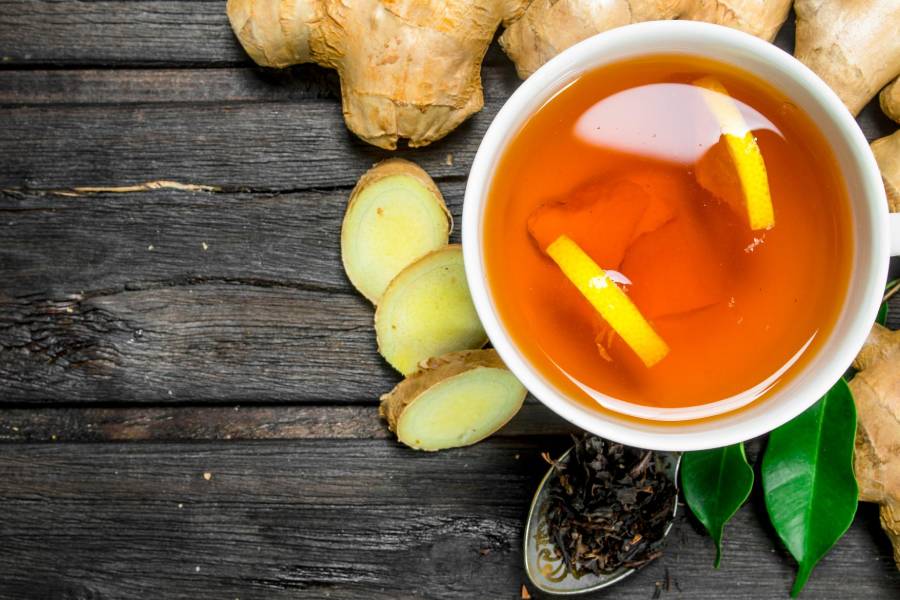 image of ginger tea