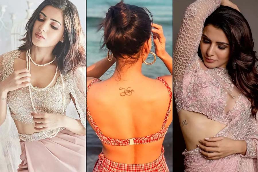 Even after divorce, Samantha Ruth Prabhu still has Naga Chaitanya’s name tattooed on her ribs.