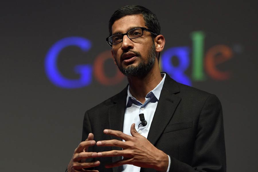 Luxurious house owned by Google CEO Sundar Pichai in California.