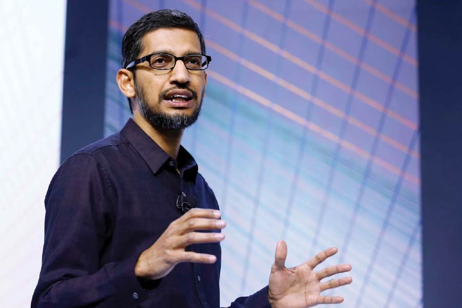 Luxurious house owned by Google CEO Sundar Pichai in California.