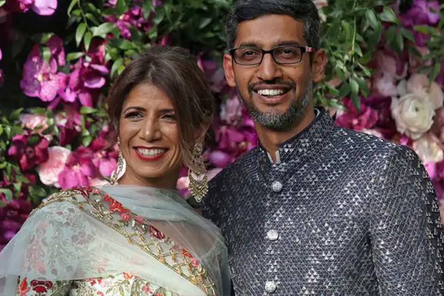 Luxurious house owned by Google CEO Sundar Pichai in California.