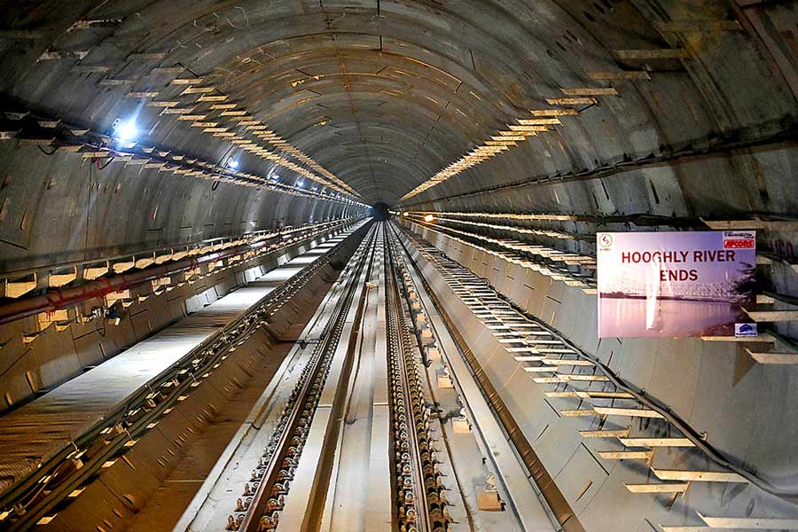 Kolkata metro.