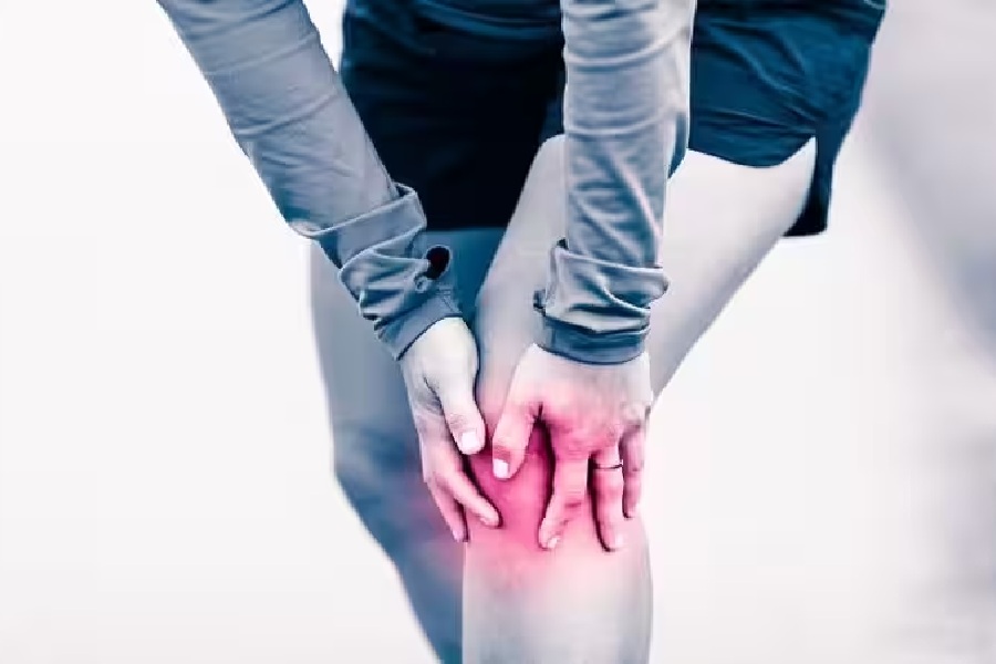 Symbolic image of knee pain 